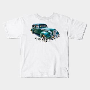 1940 Packard 110 4 Door Sedan Kids T-Shirt